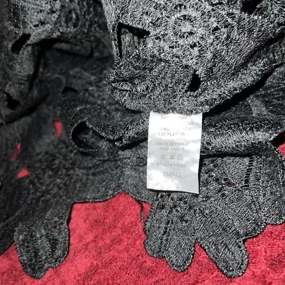 ANTHROPOLOGIE ACEMI Sleeveless Lace Blouse Sz Small - Picture 7 of 9